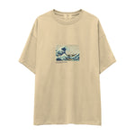 Kanagawa Oki Nami Ura Oversize Tişört