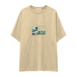 Kanagawa Oki Nami Ura Oversize Tişört
