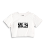 Guernica Crop Tişört — Beyaz
