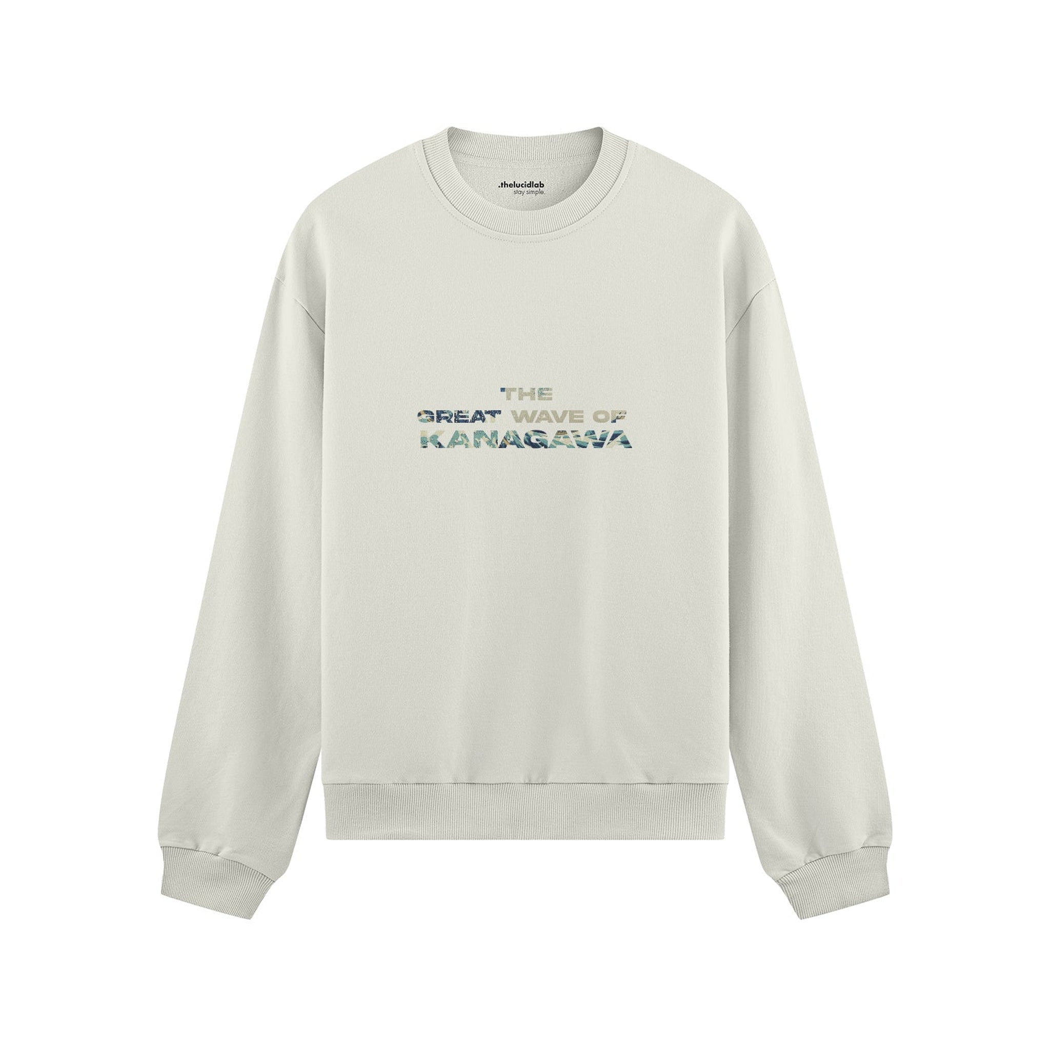 The Great Wave of Kanagawa Oversize Sweatshirt