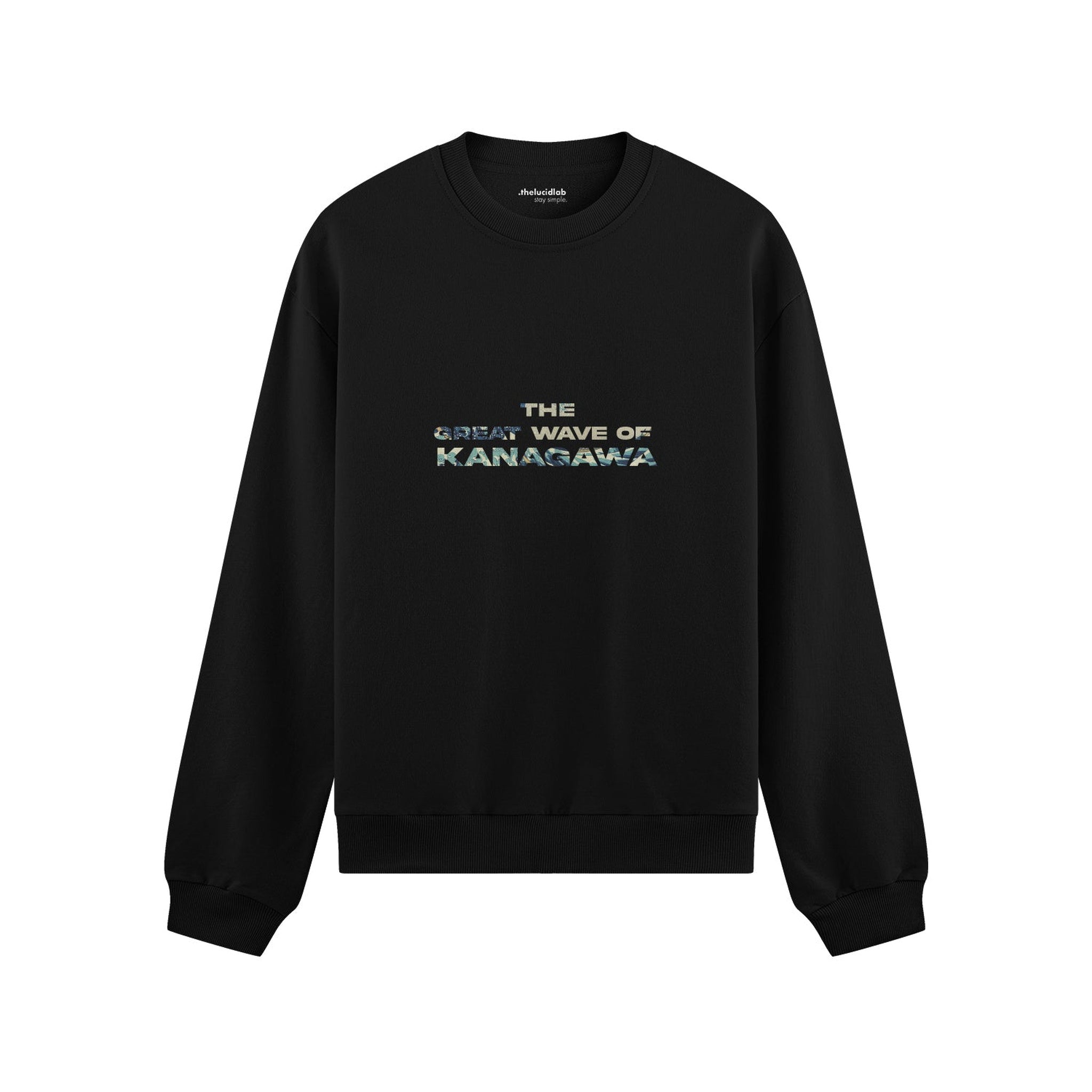 The Great Wave of Kanagawa Oversize Sweatshirt