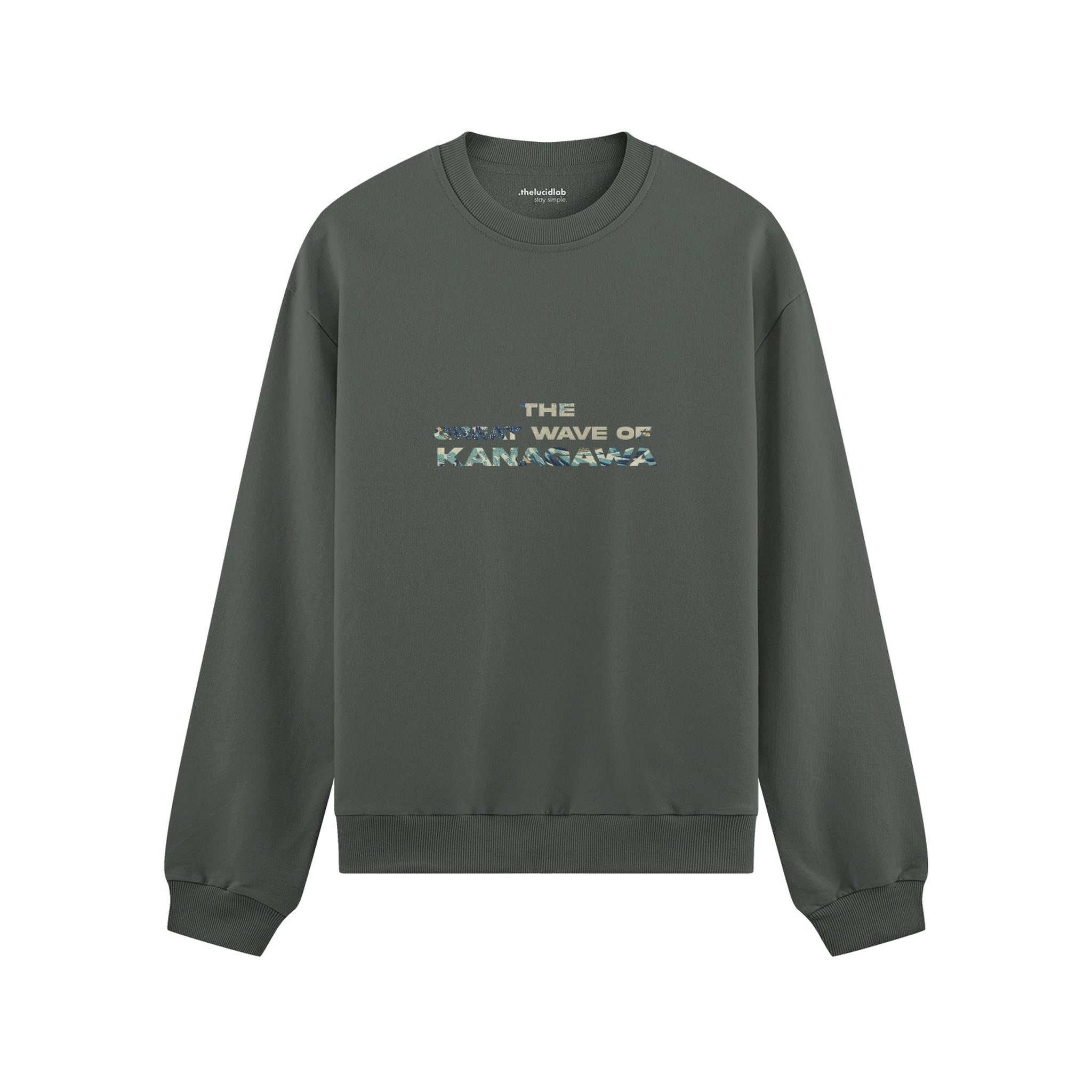 The Great Wave of Kanagawa Oversize Sweatshirt