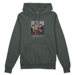 Friends Silüetli Oversize Hoodie