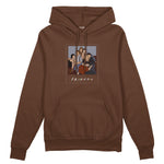 Friends Silüetli Oversize Hoodie