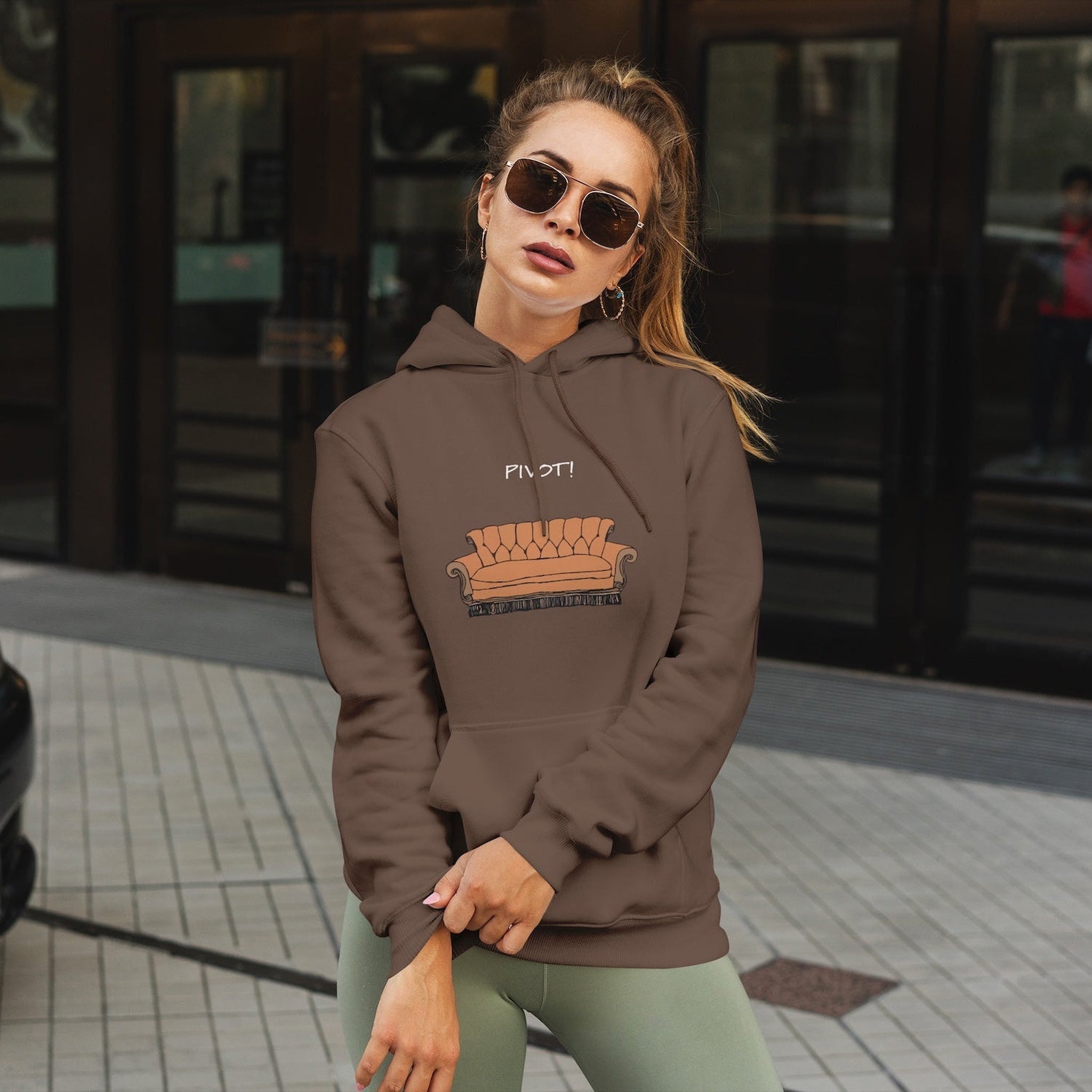 Pivot! / Friends Oversize Hoodie