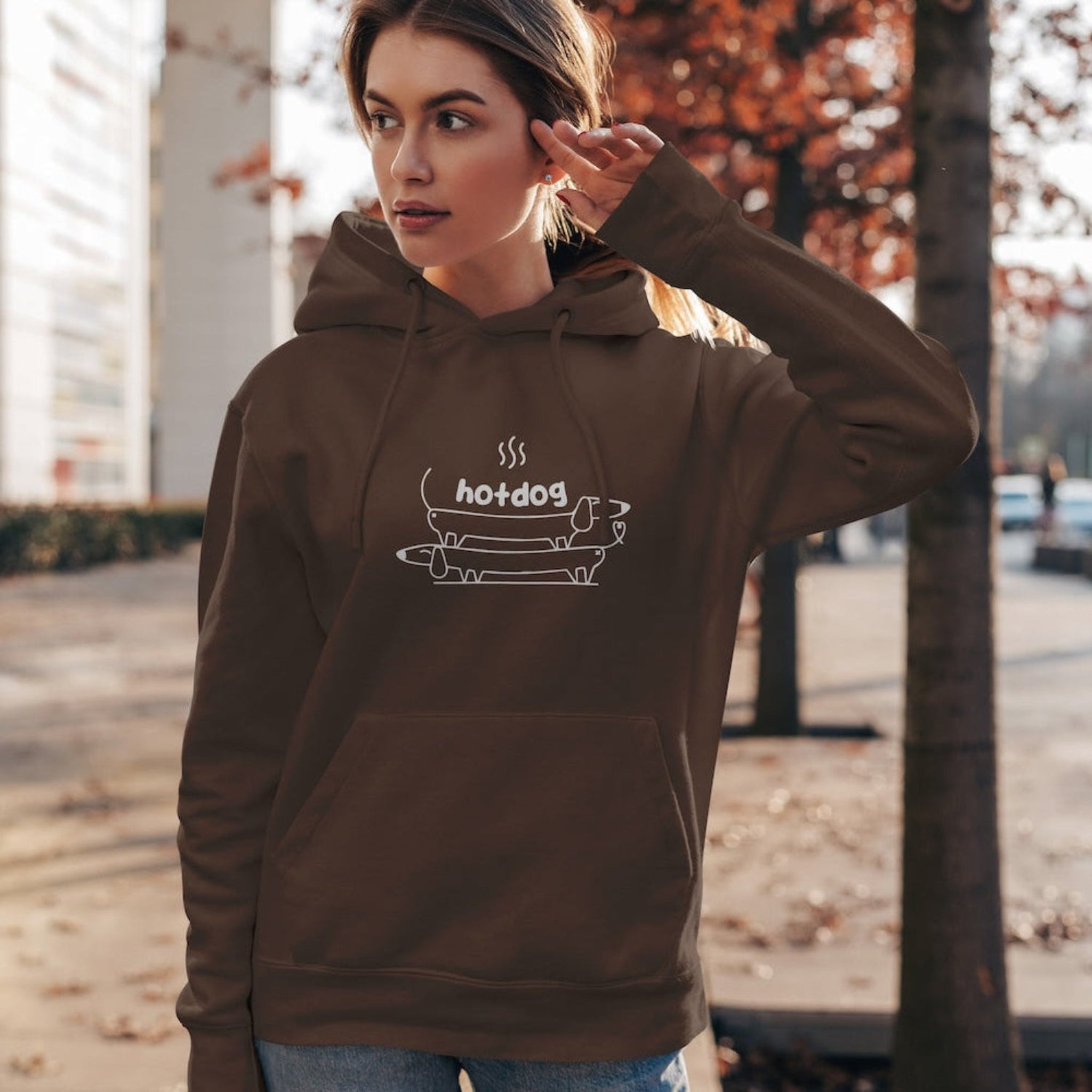 Hotdog Oversize Hoodie