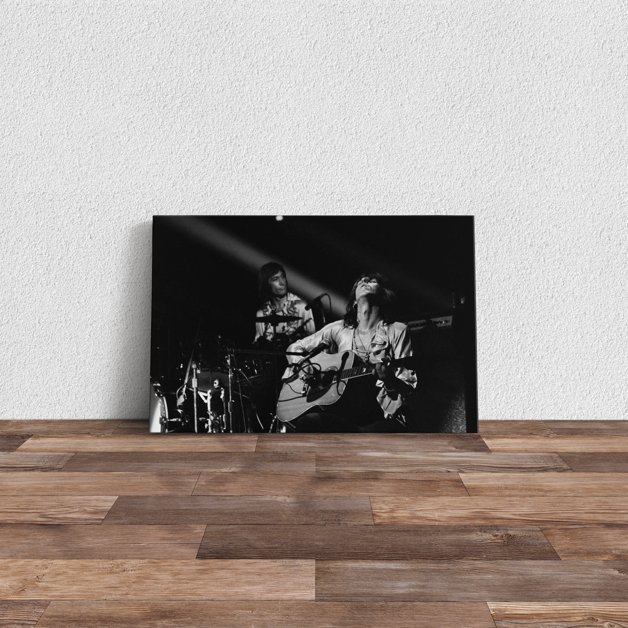 Keith Richards & Charlie Watts 1972 Kanvas Tablo