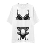 Noir Seduce Oversize Tişört