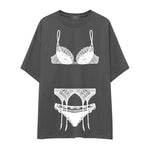 Noir Seduce Oversize Tişört