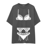 Noir Seduce Oversize Tişört