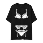 Noir Seduce Oversize Tişört