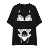 Noir Seduce Oversize Tişört