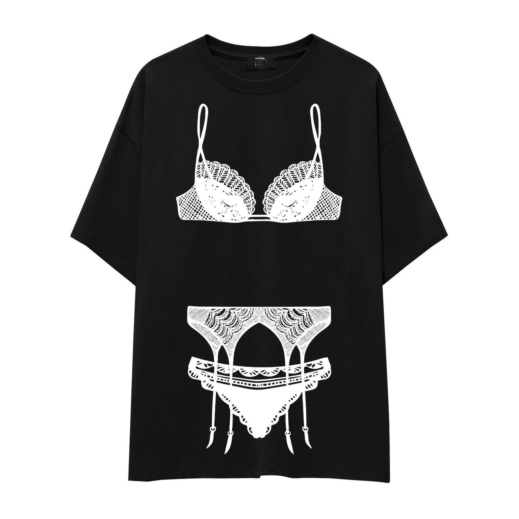 Noir Seduce Oversize Tişört