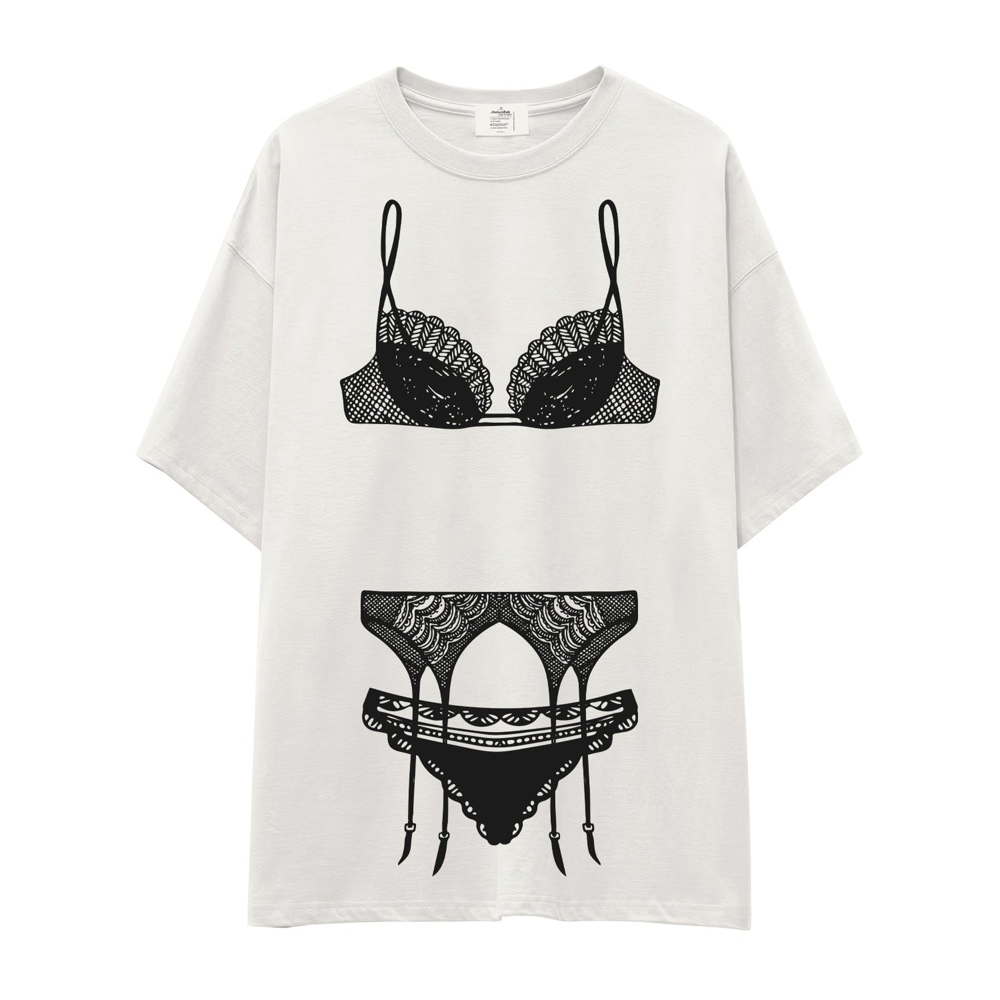 Noir Seduce Oversize Tişört