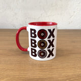 Box Box Box Kırmızı Kulplu Bardak