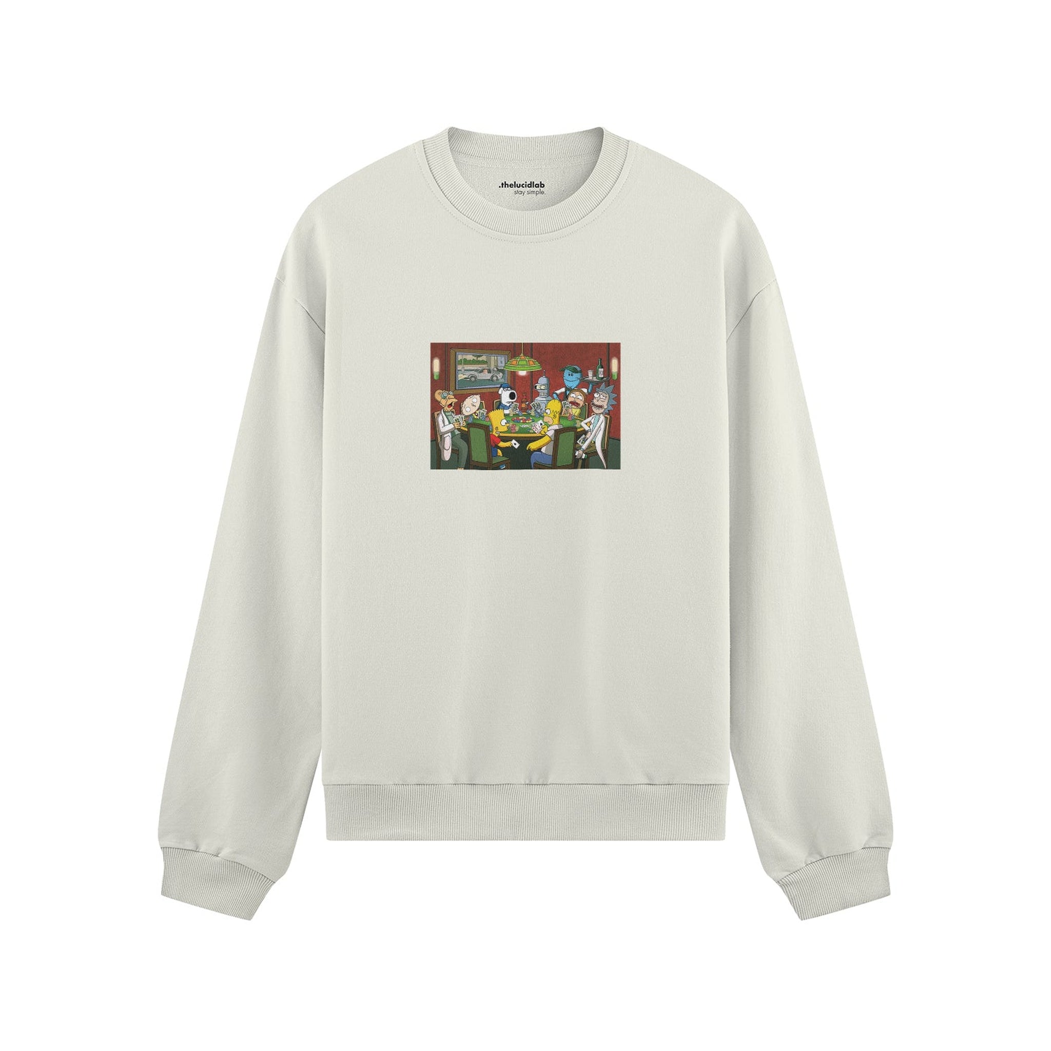 Champions League Poker Oversize Sweatshirt