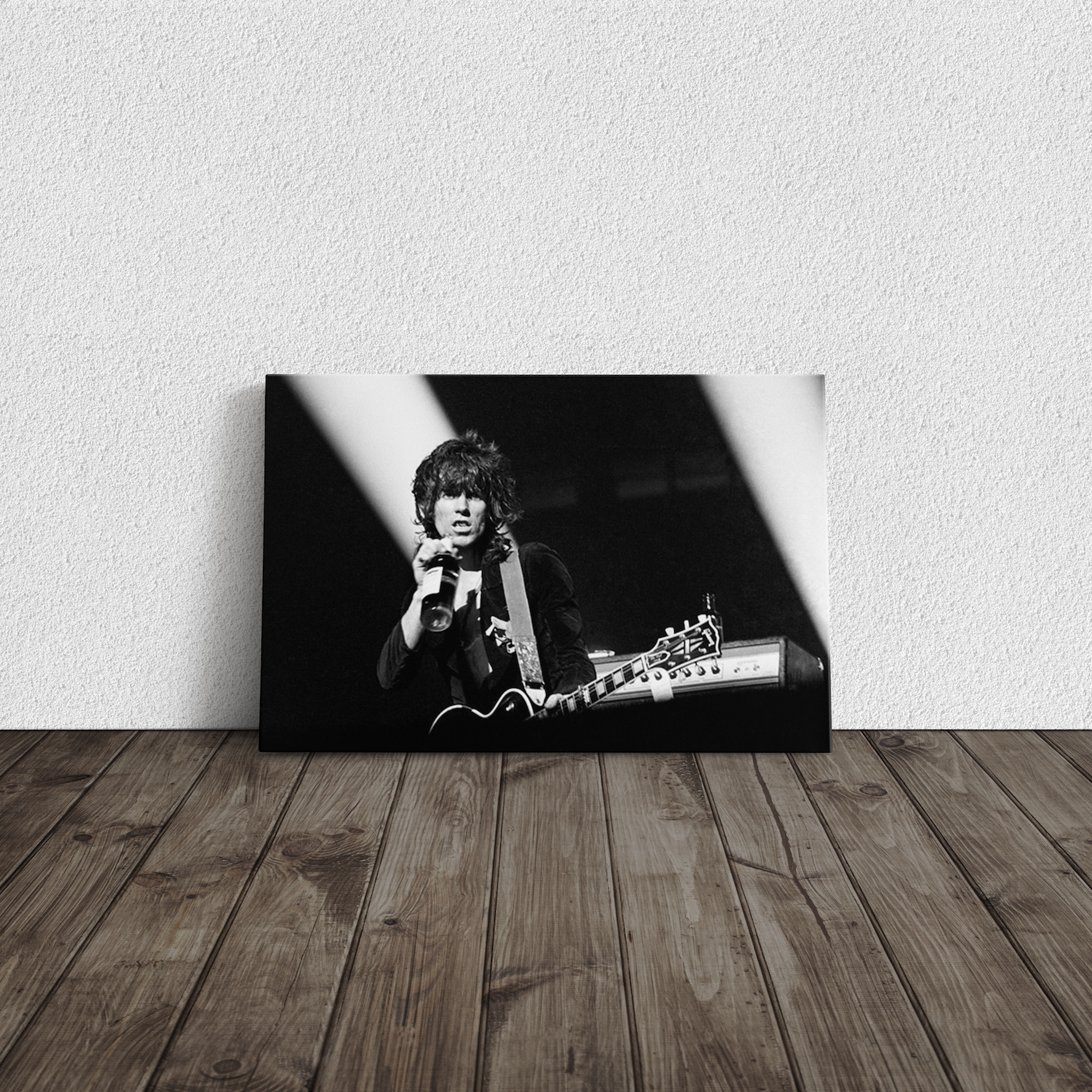 Keith Richards Anvers 1973 Kanvas Tablo