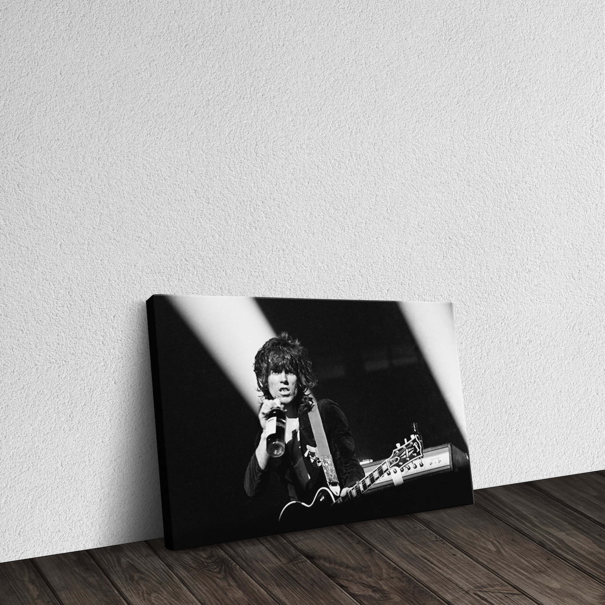 Keith Richards Anvers 1973 Kanvas Tablo