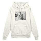 Amy Winehouse at the laundromat 2004 Oversize Hoodie