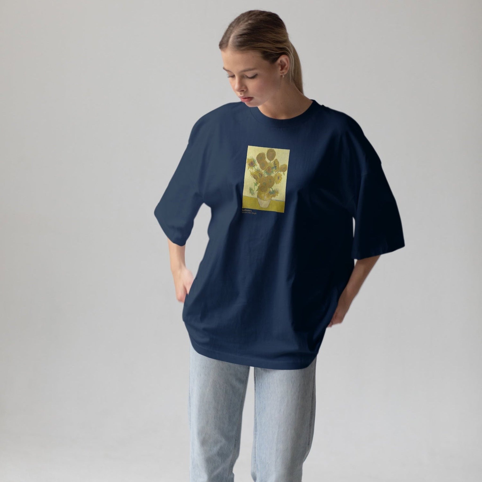 Sunflowers Oversize Tişört