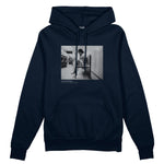 Amy Winehouse at the laundromat 2004 Oversize Hoodie