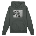 Amy Winehouse at the laundromat 2004 Oversize Hoodie