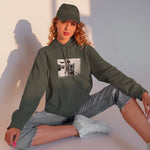 Amy Winehouse at the laundromat 2004 Oversize Hoodie