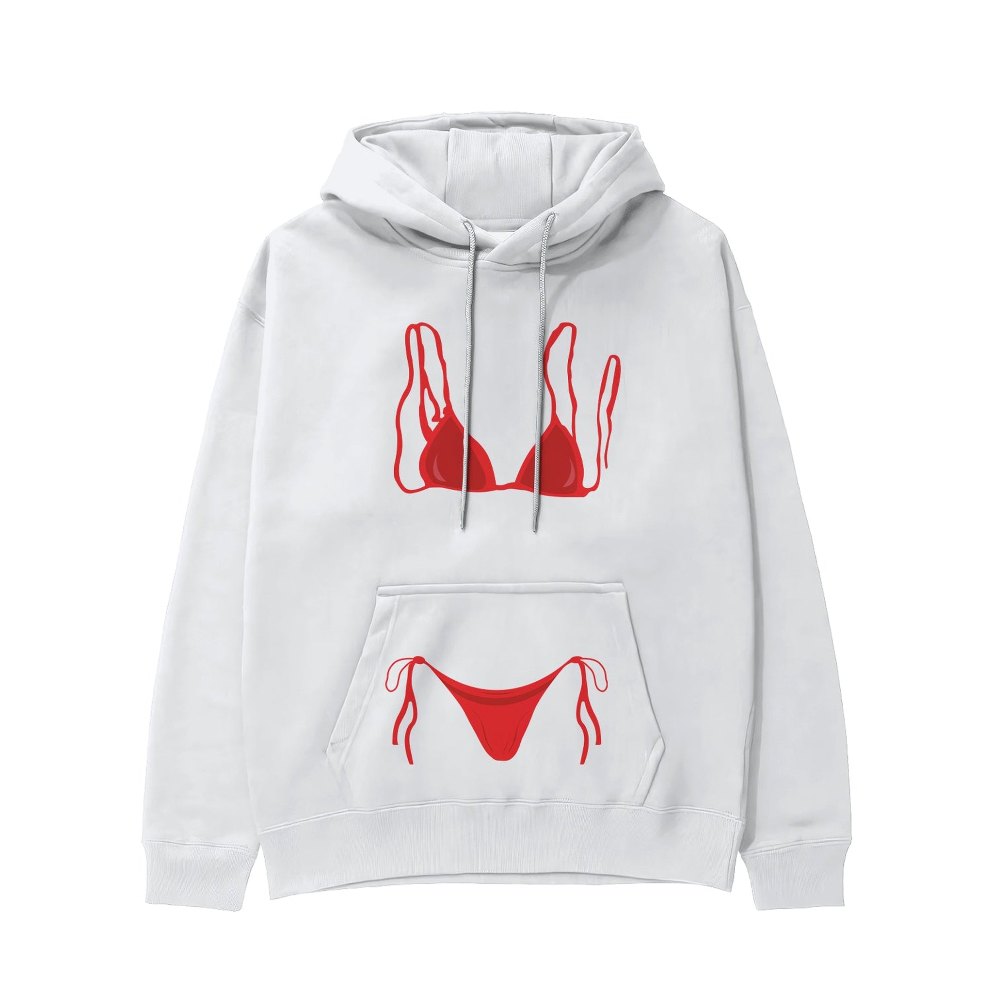 Red Bikini Hoodie