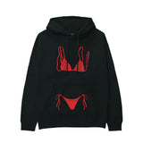Red Bikini Hoodie