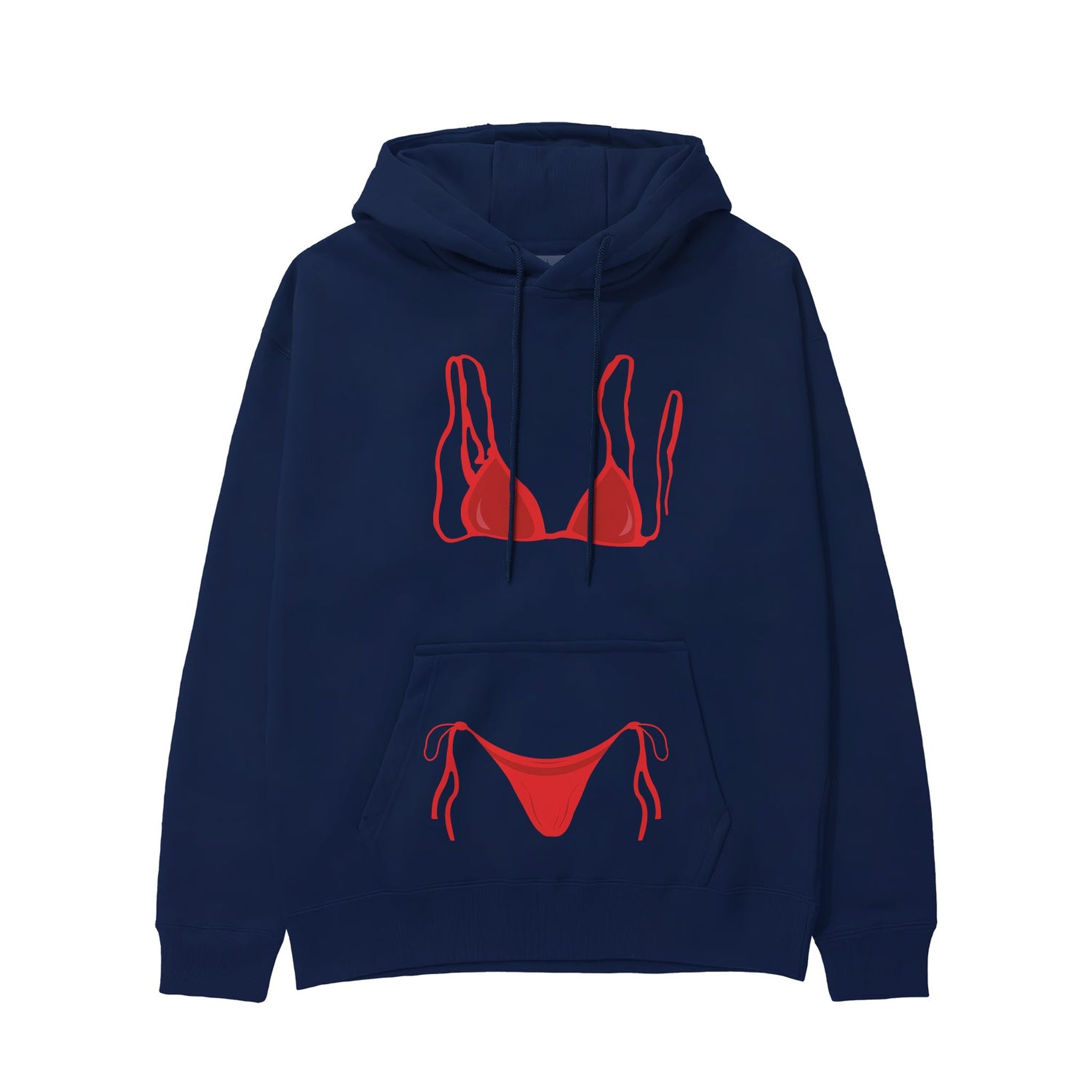 Red Bikini Hoodie