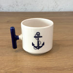 SAILOR - Çapa T Lacivert Kulplu Bardak