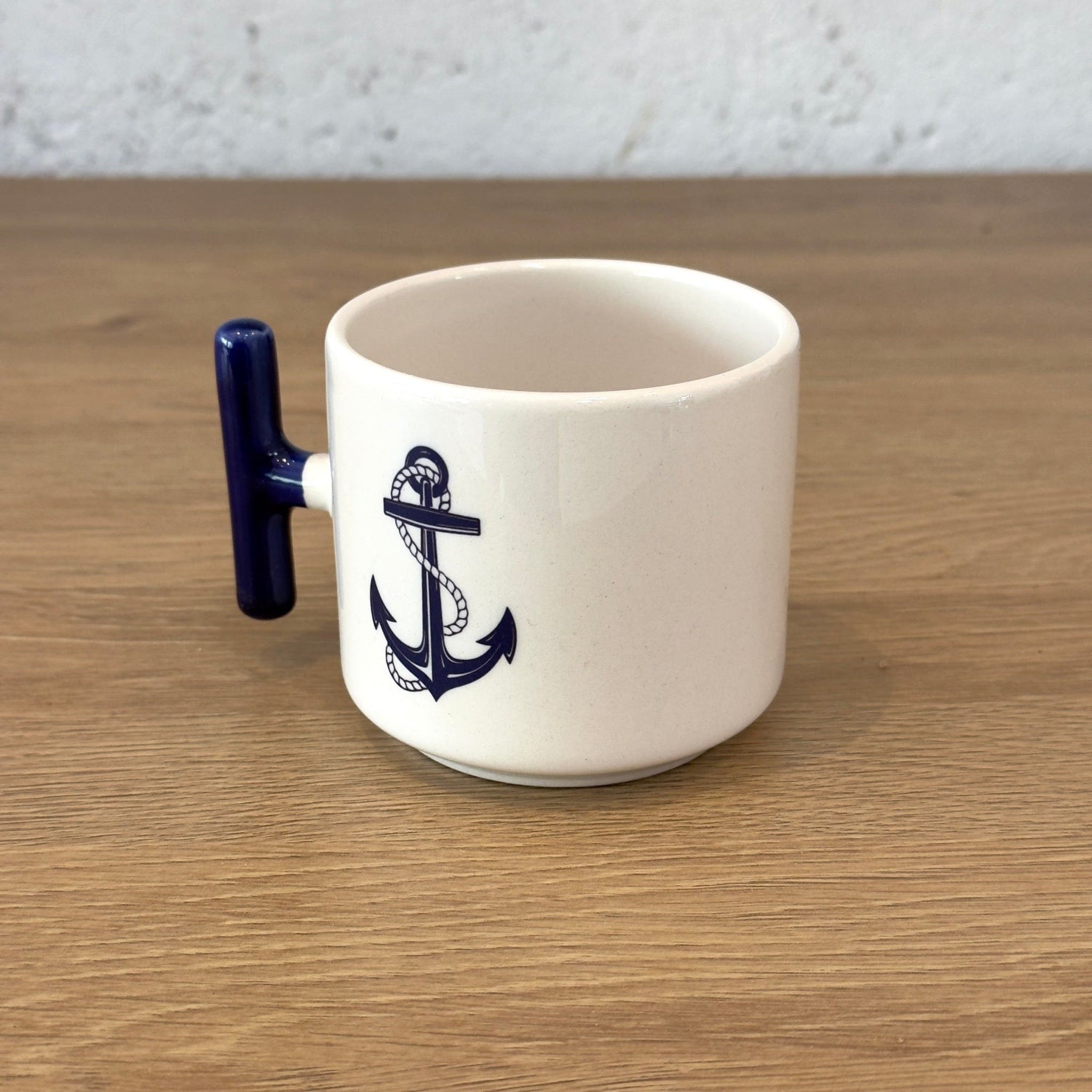 SAILOR - Çapa T Lacivert Kulplu Bardak
