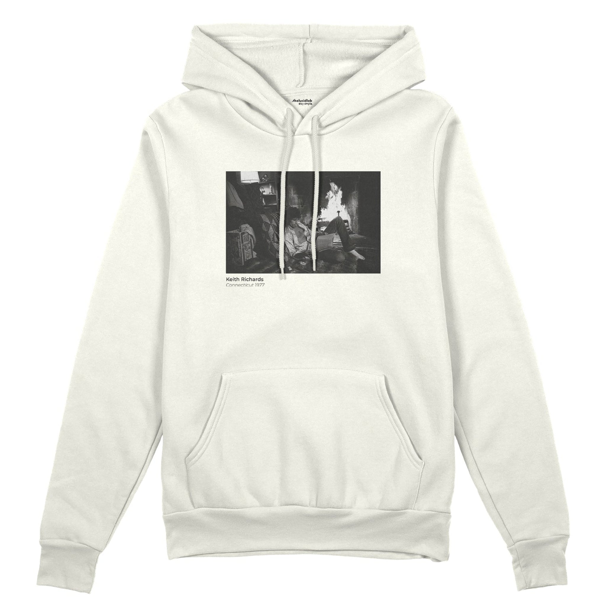 Keith Richards Connecticut 1977 Oversize Hoodie
