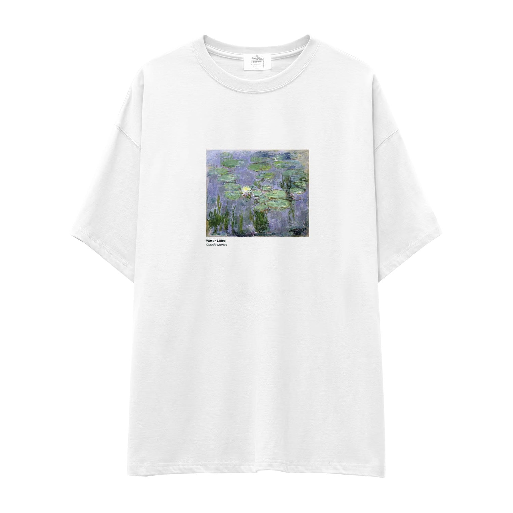 Water Lilies Oversize Tişört