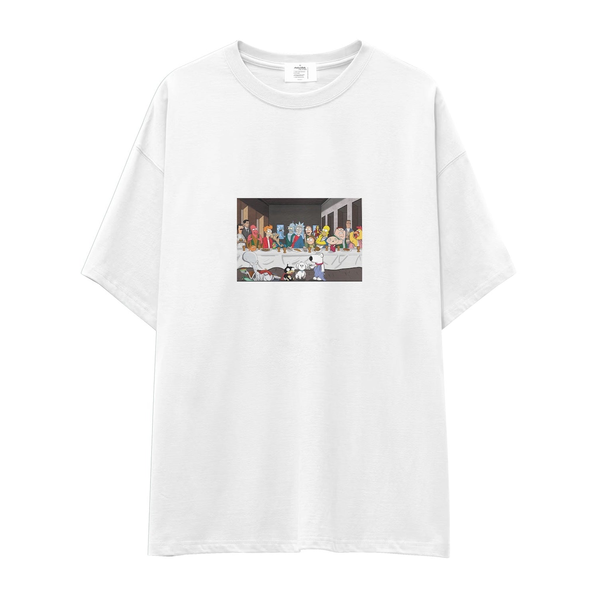 Champions Last Supper Oversize Tişört