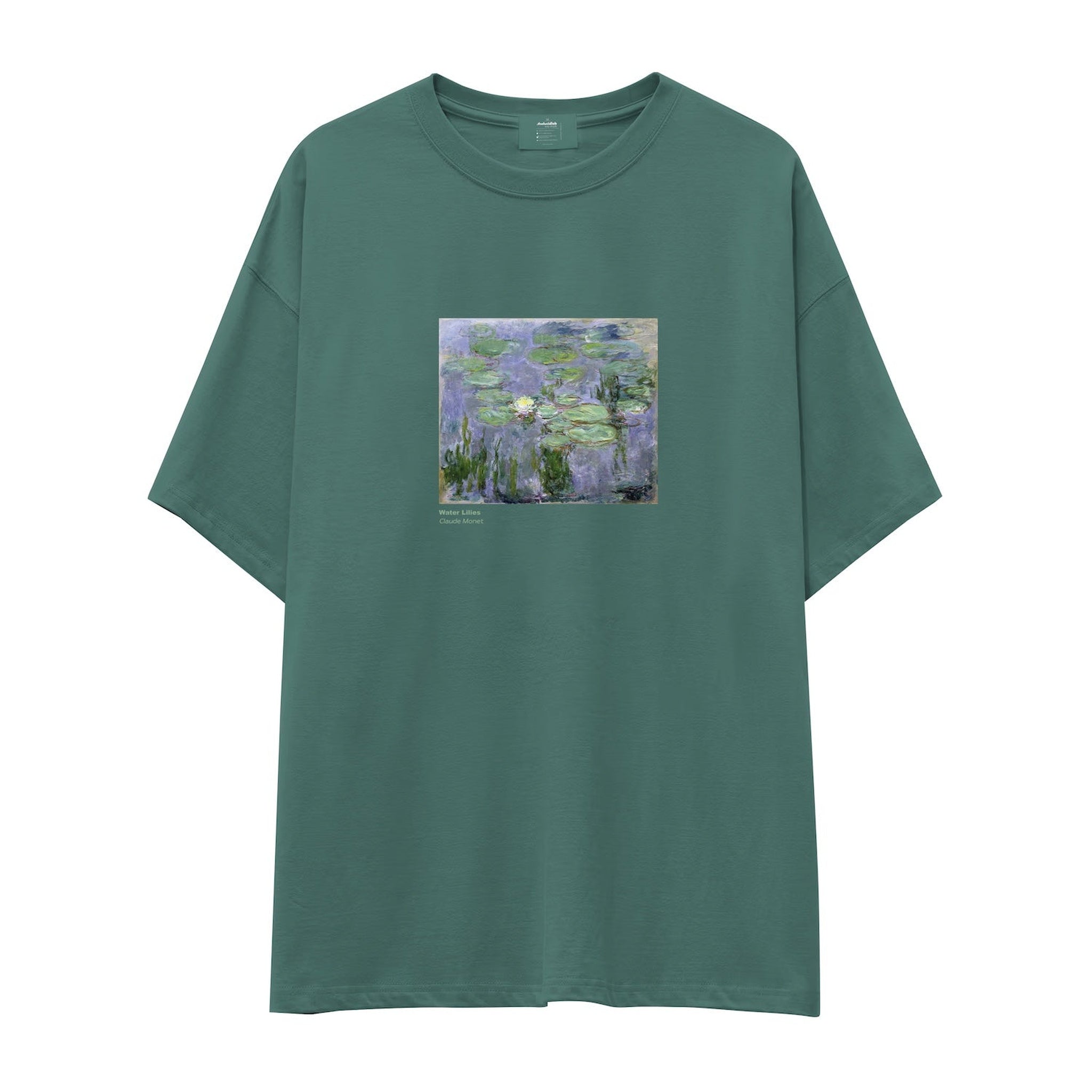 Water Lilies Oversize Tişört