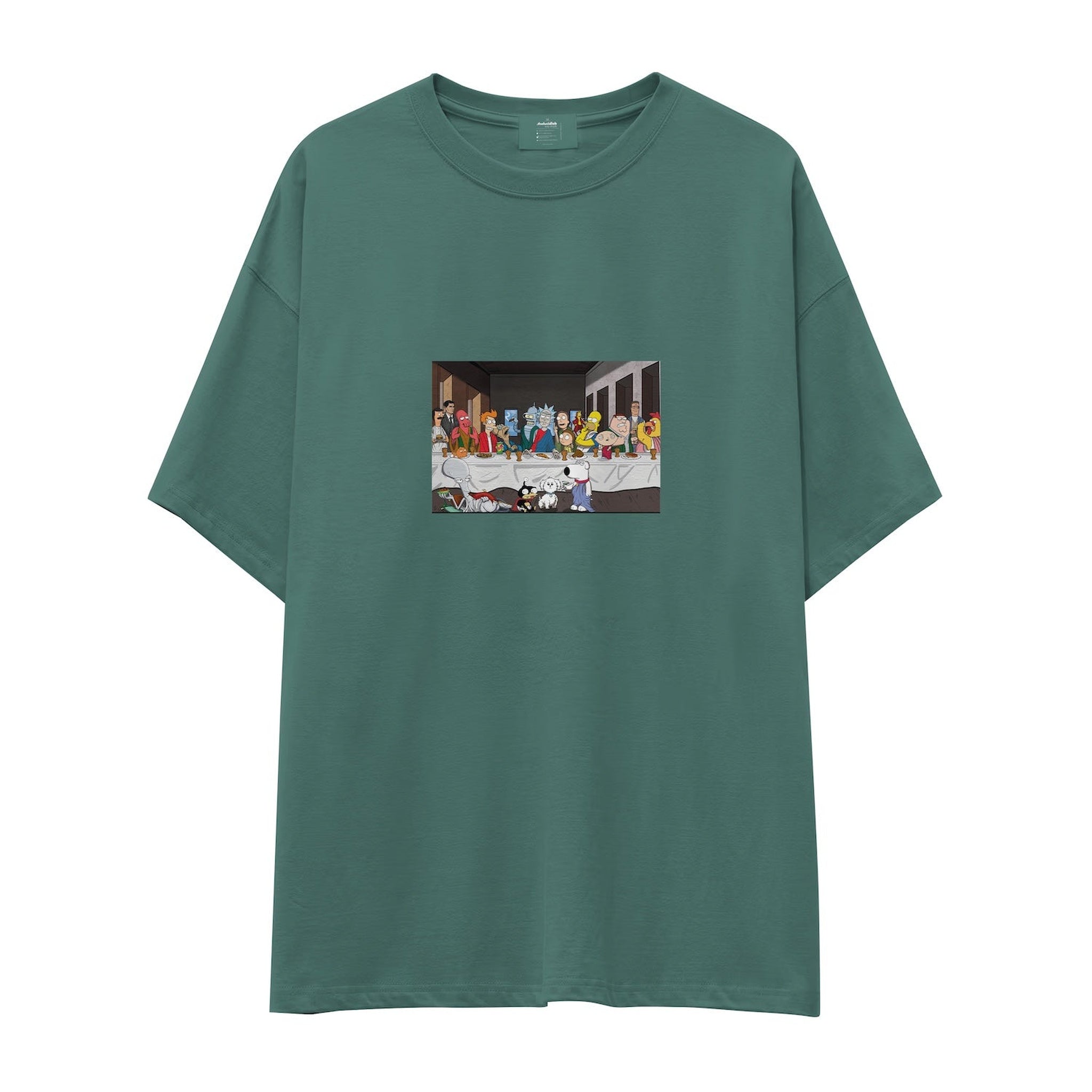 Champions Last Supper Oversize Tişört