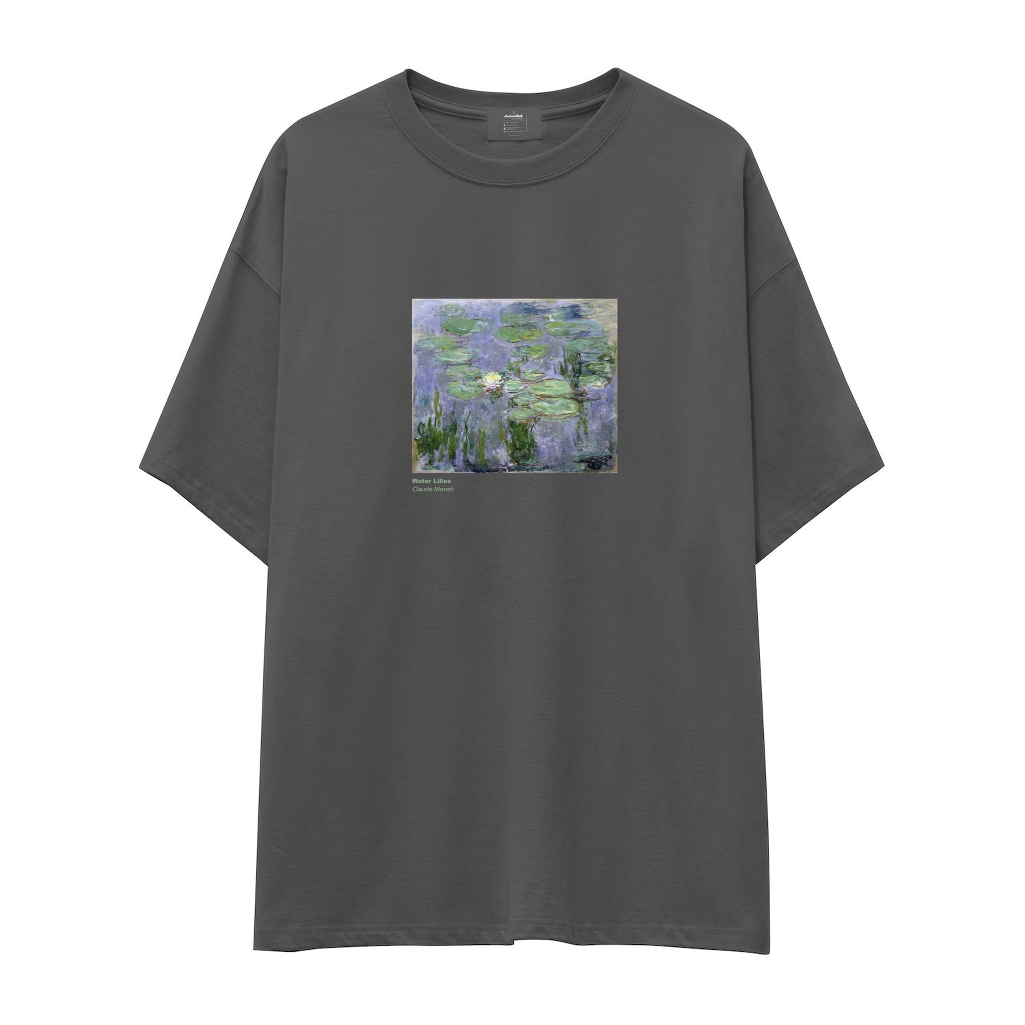 Water Lilies Oversize Tişört