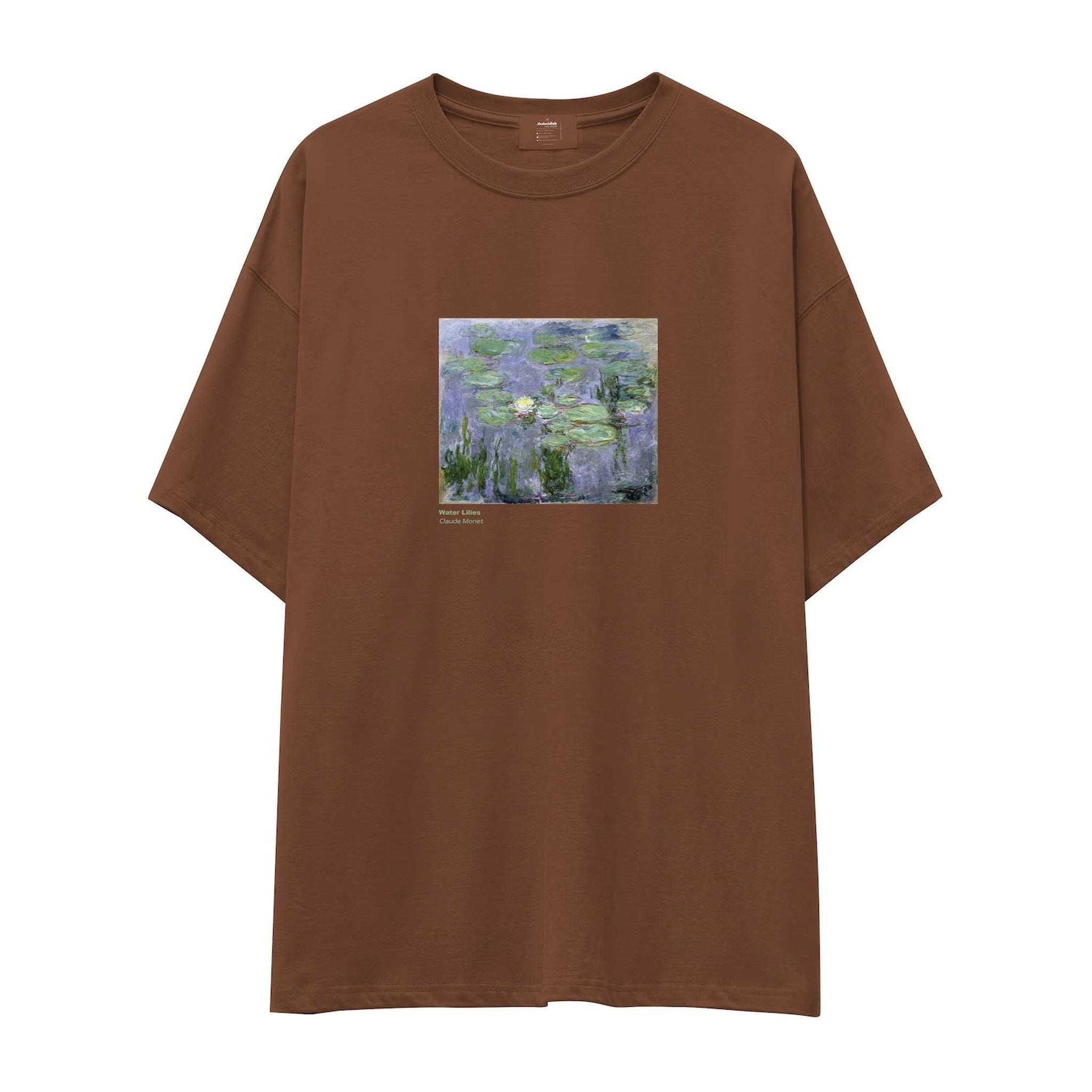 Water Lilies Oversize Tişört