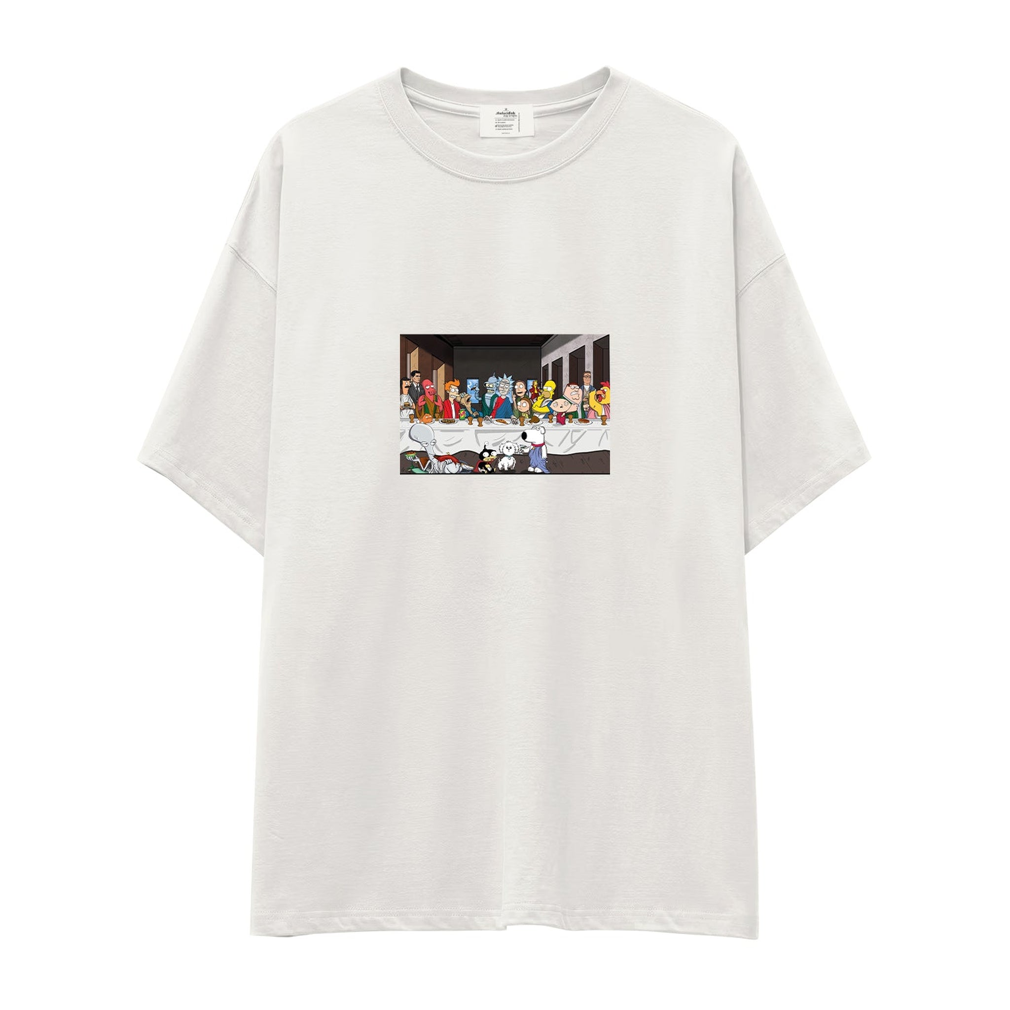 Champions Last Supper Oversize Tişört