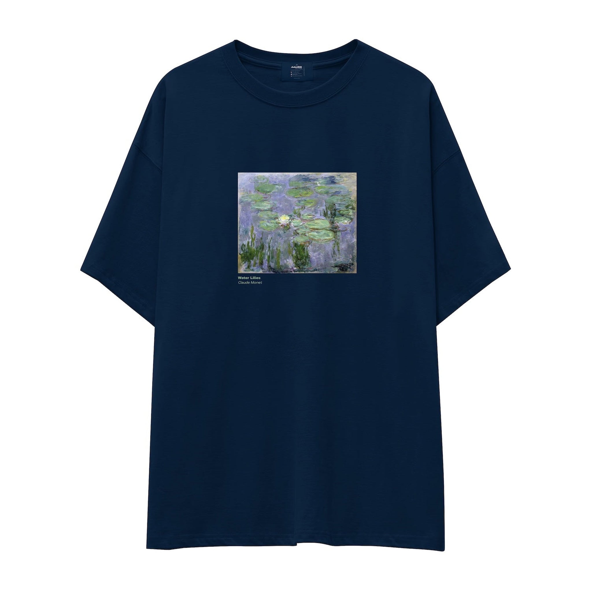 Water Lilies Oversize Tişört