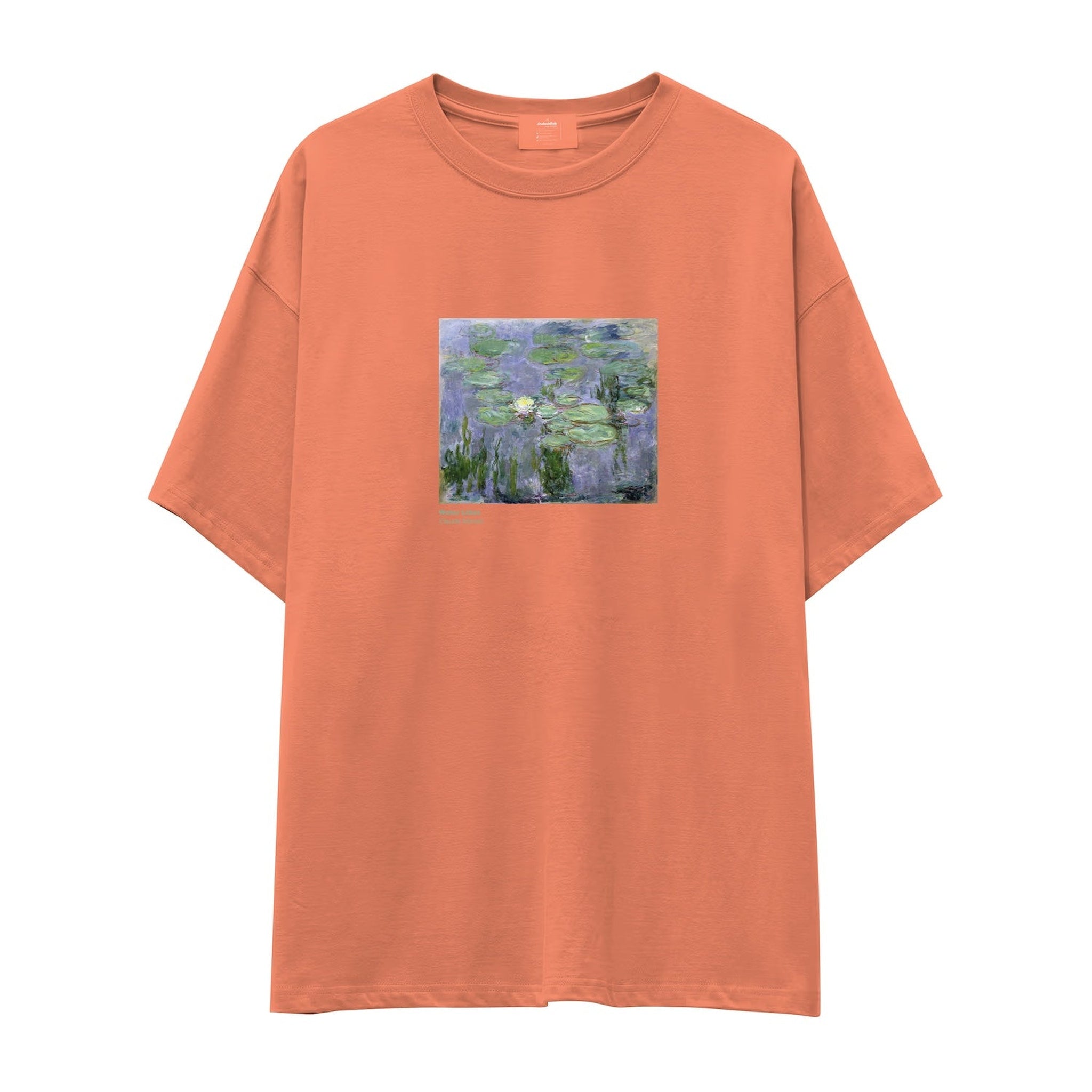 Water Lilies Oversize Tişört
