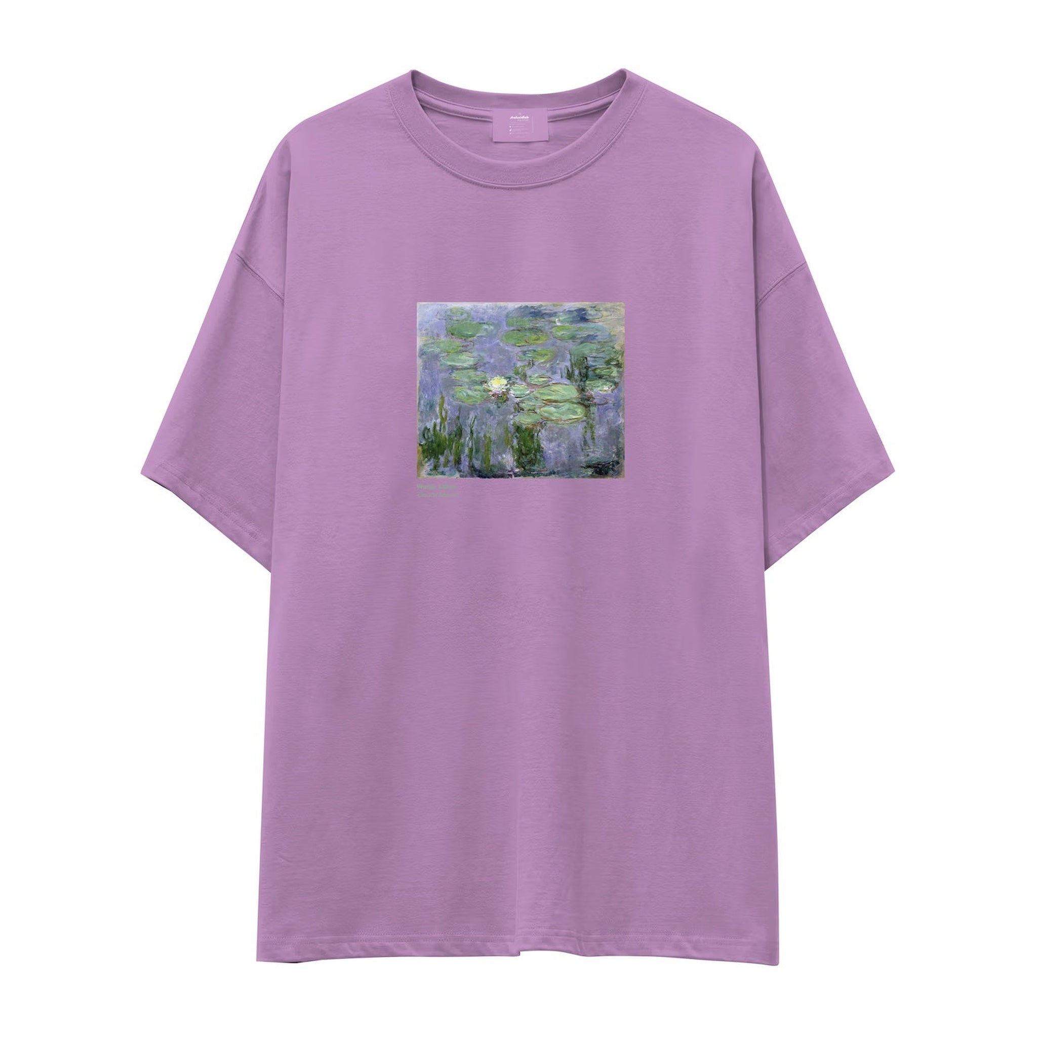 Water Lilies Oversize Tişört