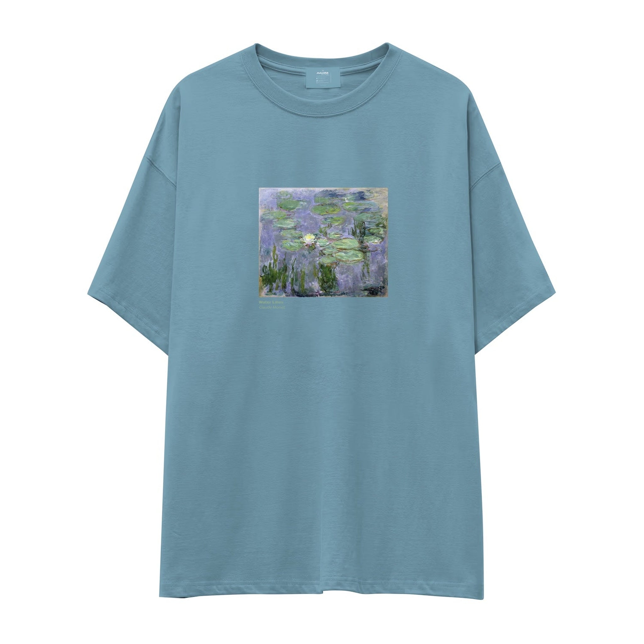 Water Lilies Oversize Tişört