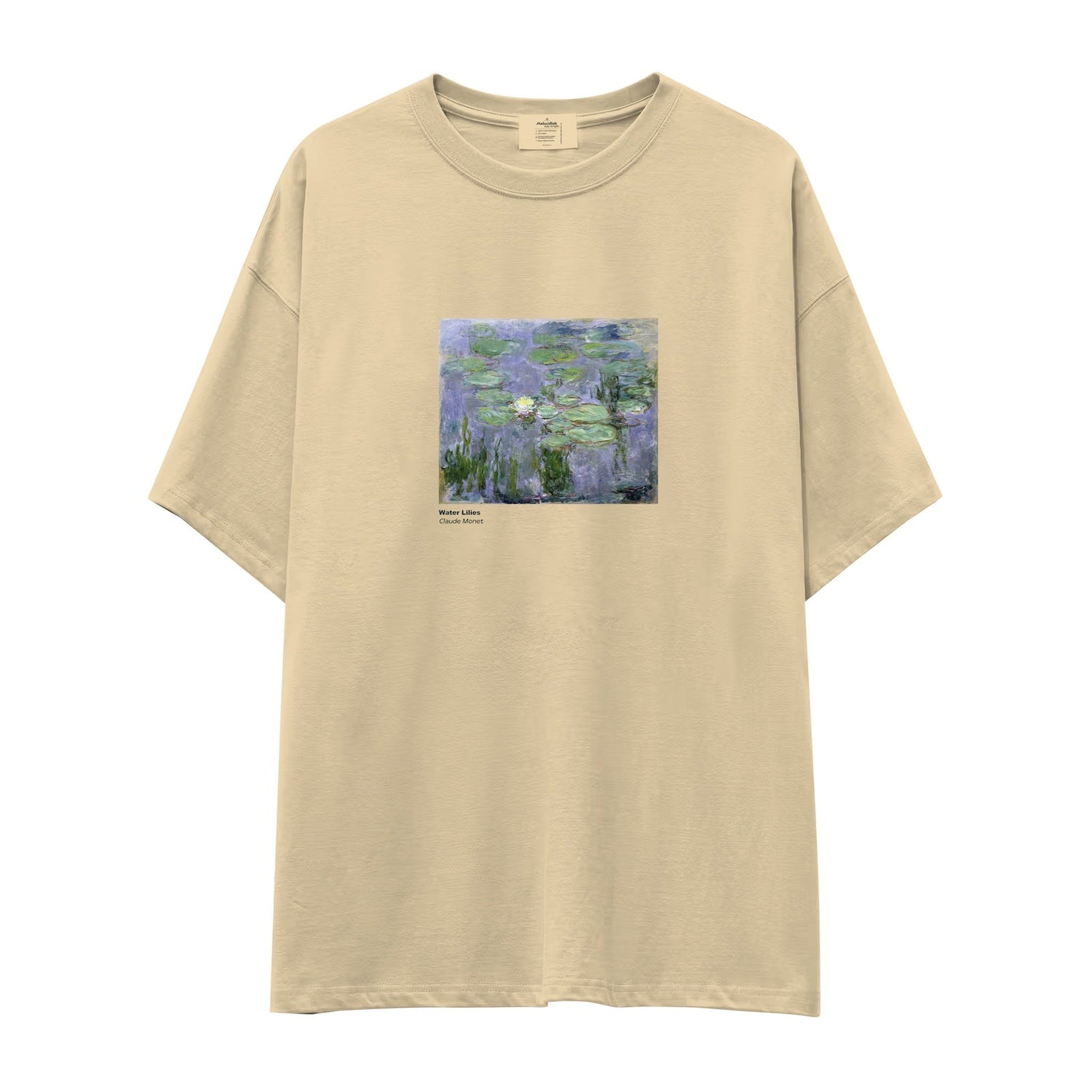 Water Lilies Oversize Tişört