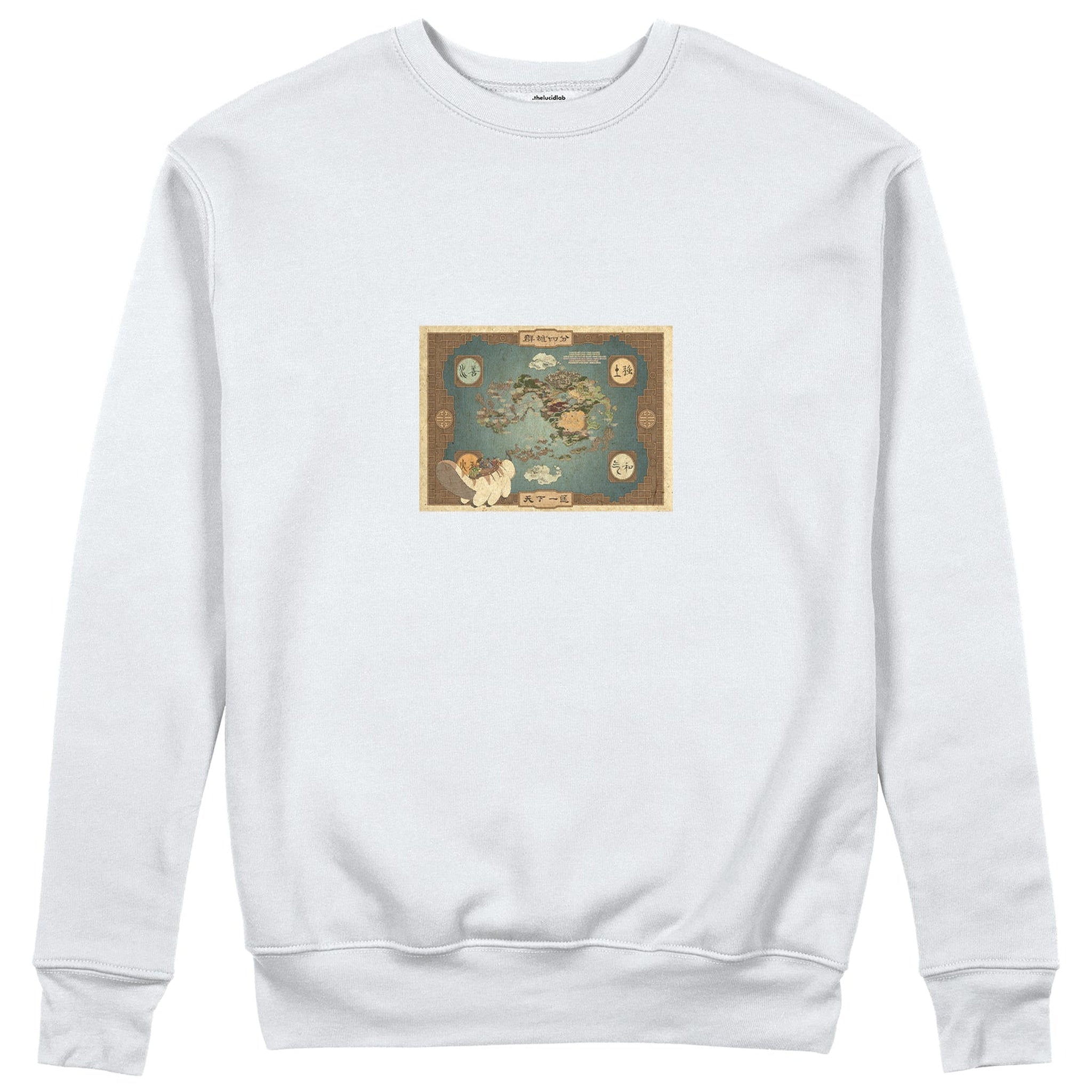 Avatar The Last Airbender Map Sweatshirt