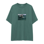 The Green Wave Oversize Tişört