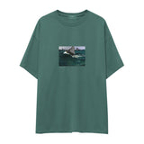 The Green Wave Oversize Tişört