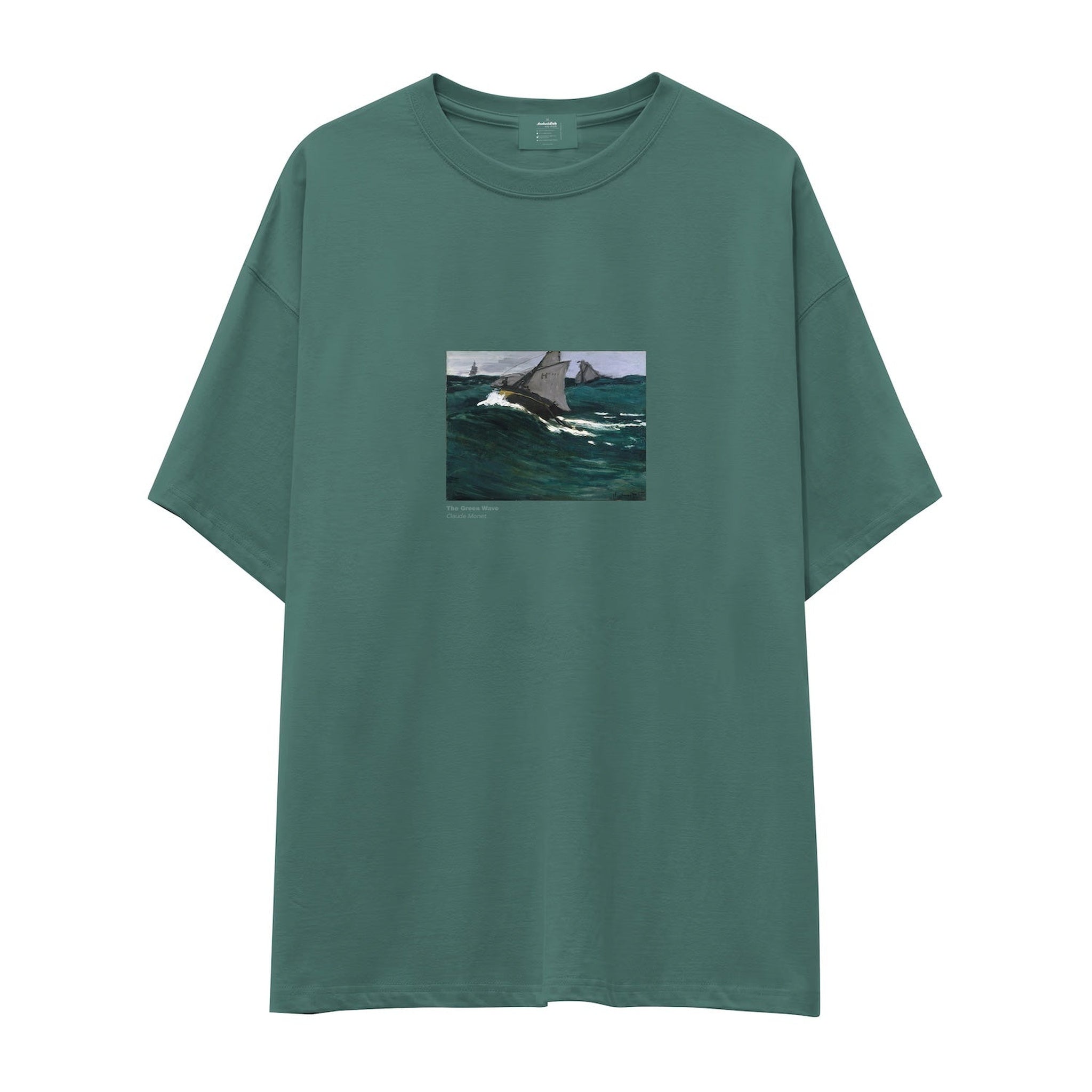 The Green Wave Oversize Tişört