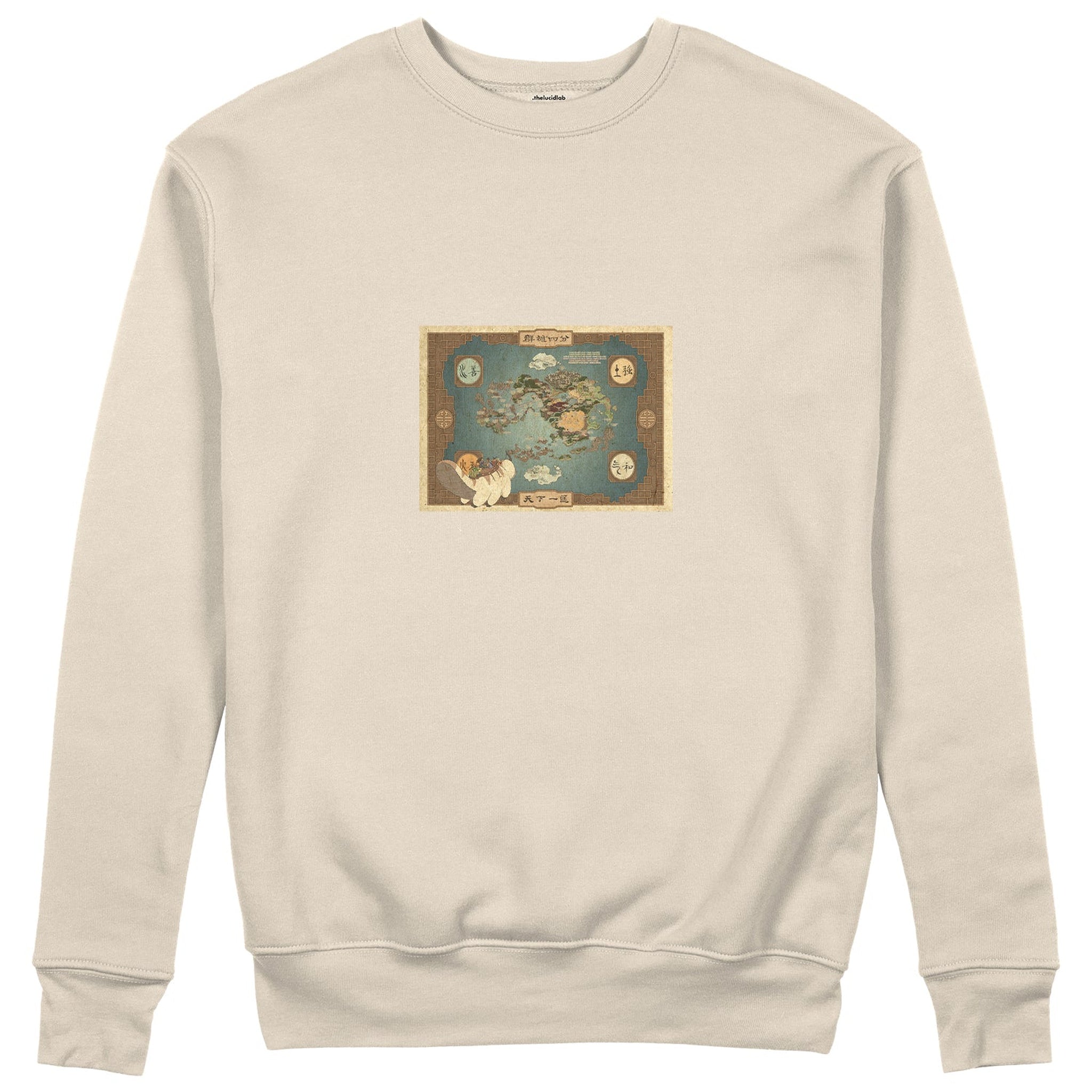 Avatar The Last Airbender Map Sweatshirt